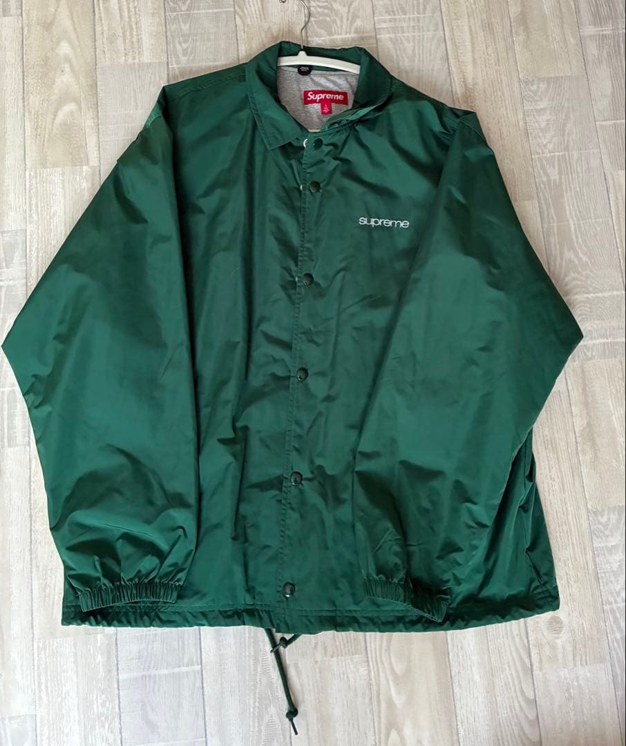 supreme NYC COACHES JACKET GREEN 美品