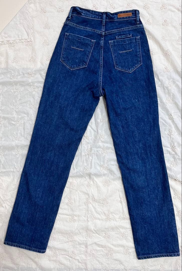 [美品]YANUK アニュアンス Pintuck Straight デニム