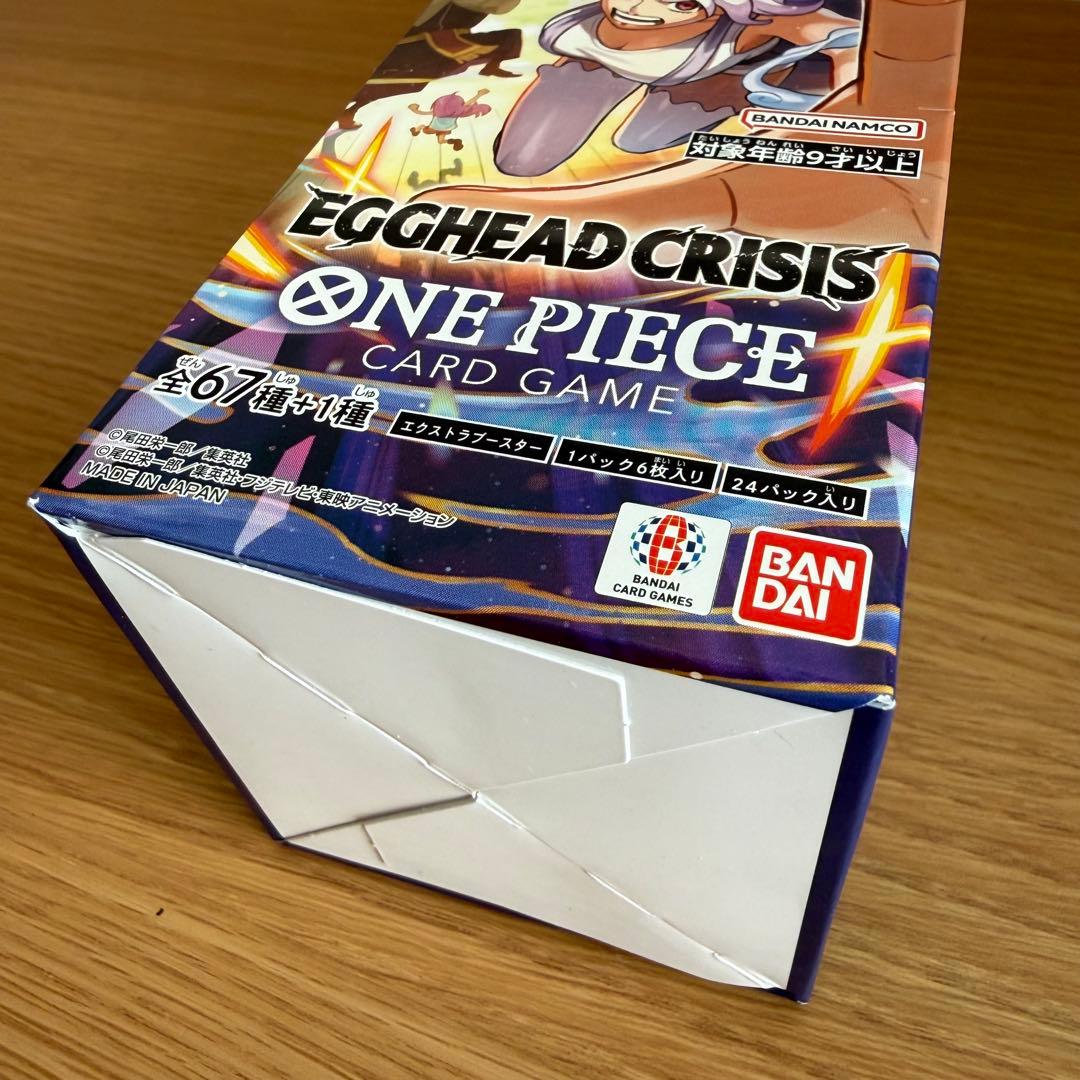 【新品未開封】 ワンピース カードゲーム エッグヘッド クライシス 1box