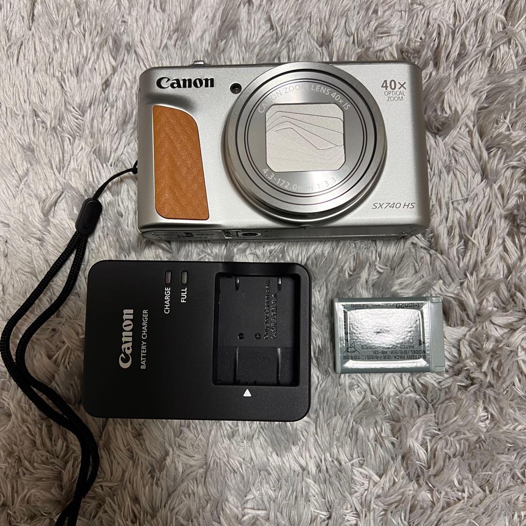 Canon SX740 HS シルバー 40倍光学ズーム