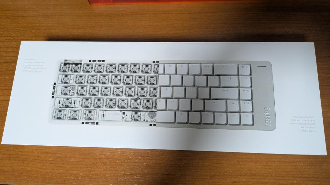 Lofree Flow 2 68キー ロープロファイルキーボード リニア