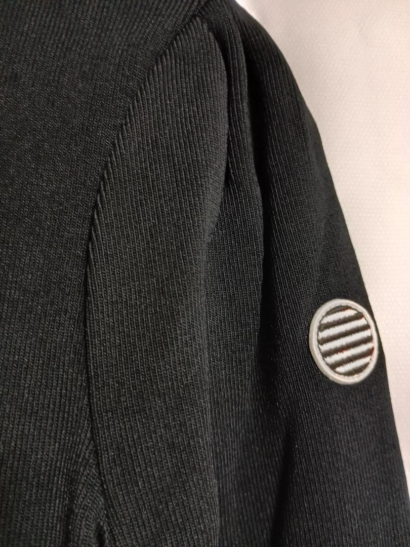 BORDERS at BALCONY ラウンドネックニット 黒 サイズ36