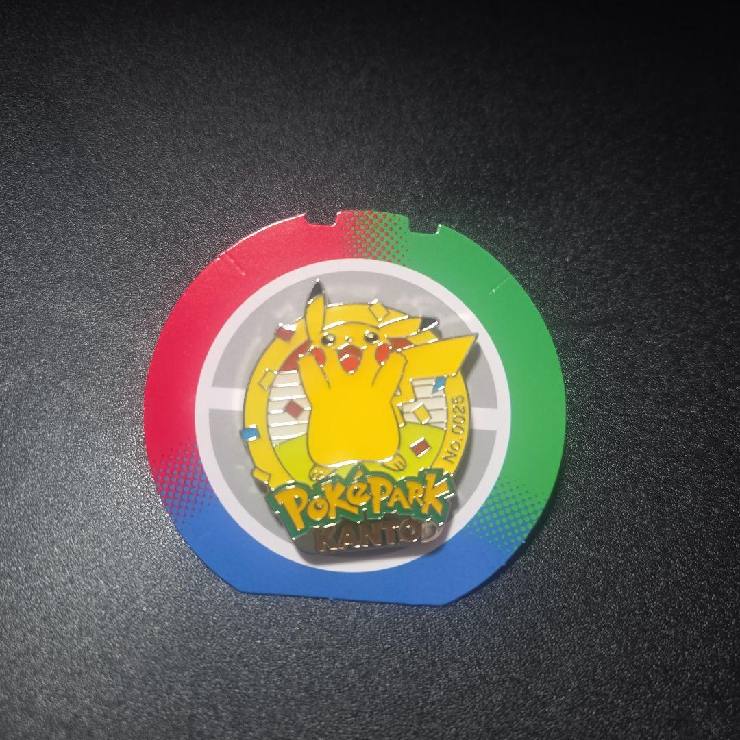 ポケパークカントー ピンバッジ ピカチュウ