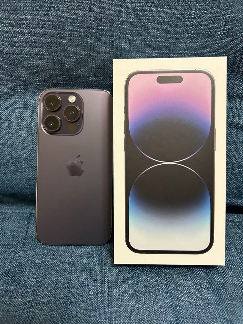 Apple iPhone 14 Pro ディープパープル 本体128GB