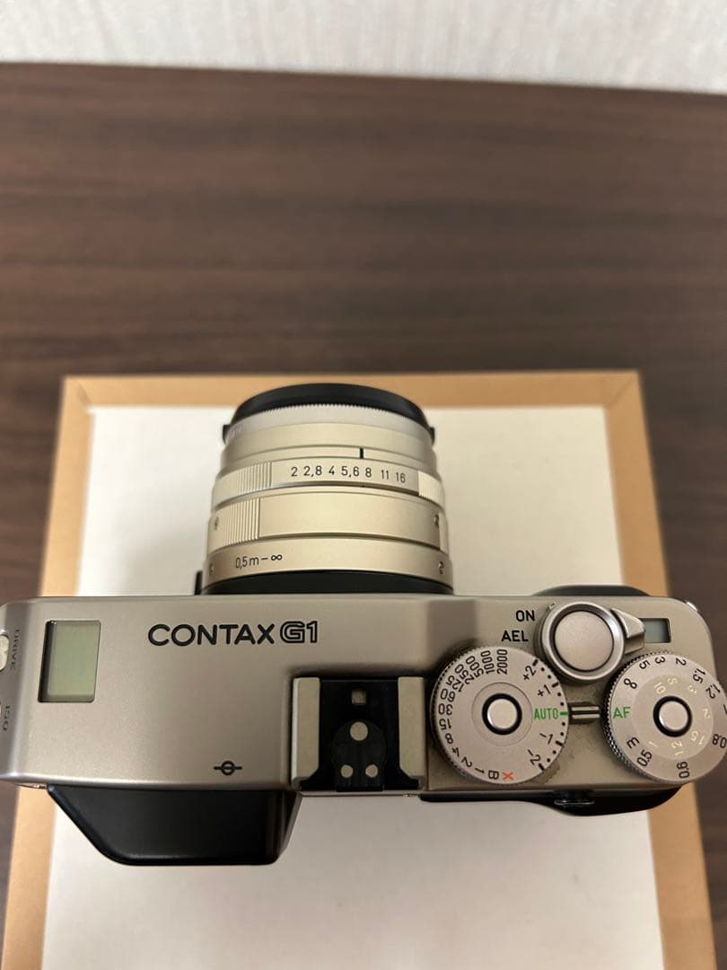 CONTAX G1 フィルムカメラとレンズ2本