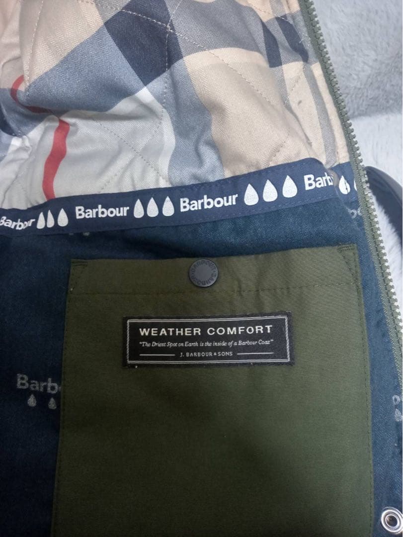 マチャミ　　美品　Barbour バブアー　モッズコート　英国