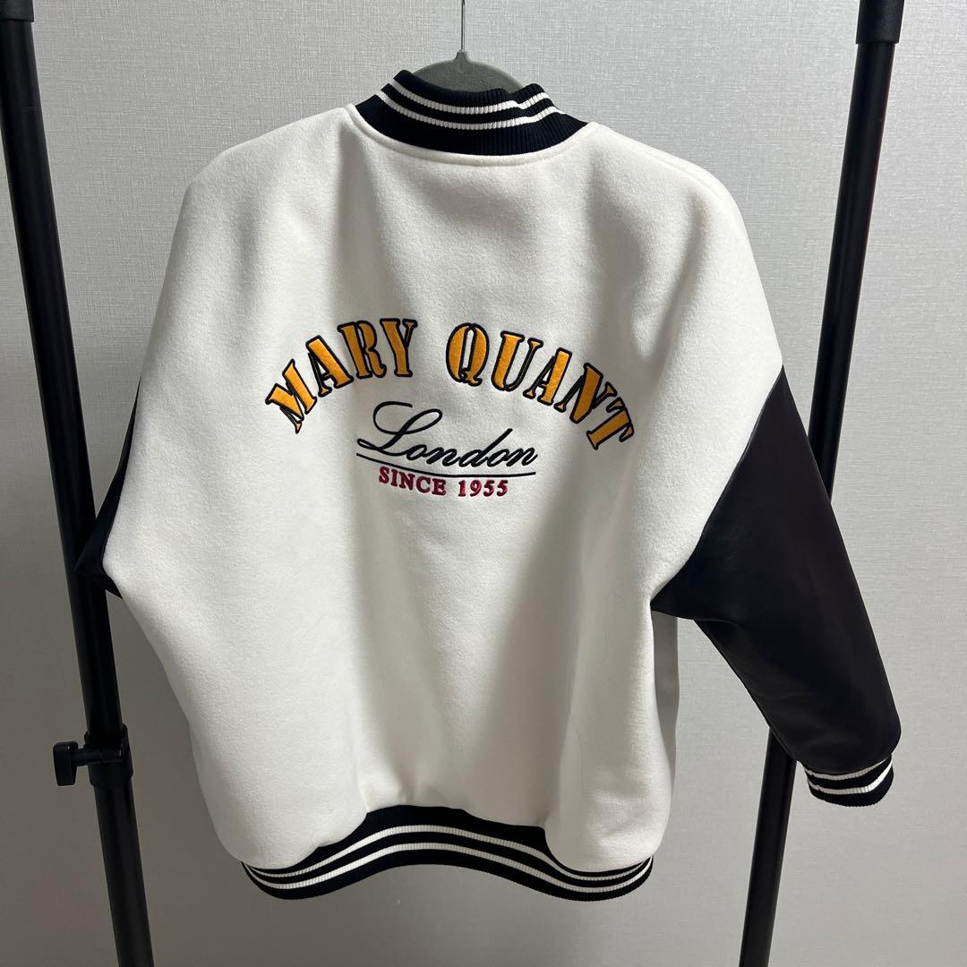 MARY QUANT MQスタジャン ブルゾン（アイボリー）