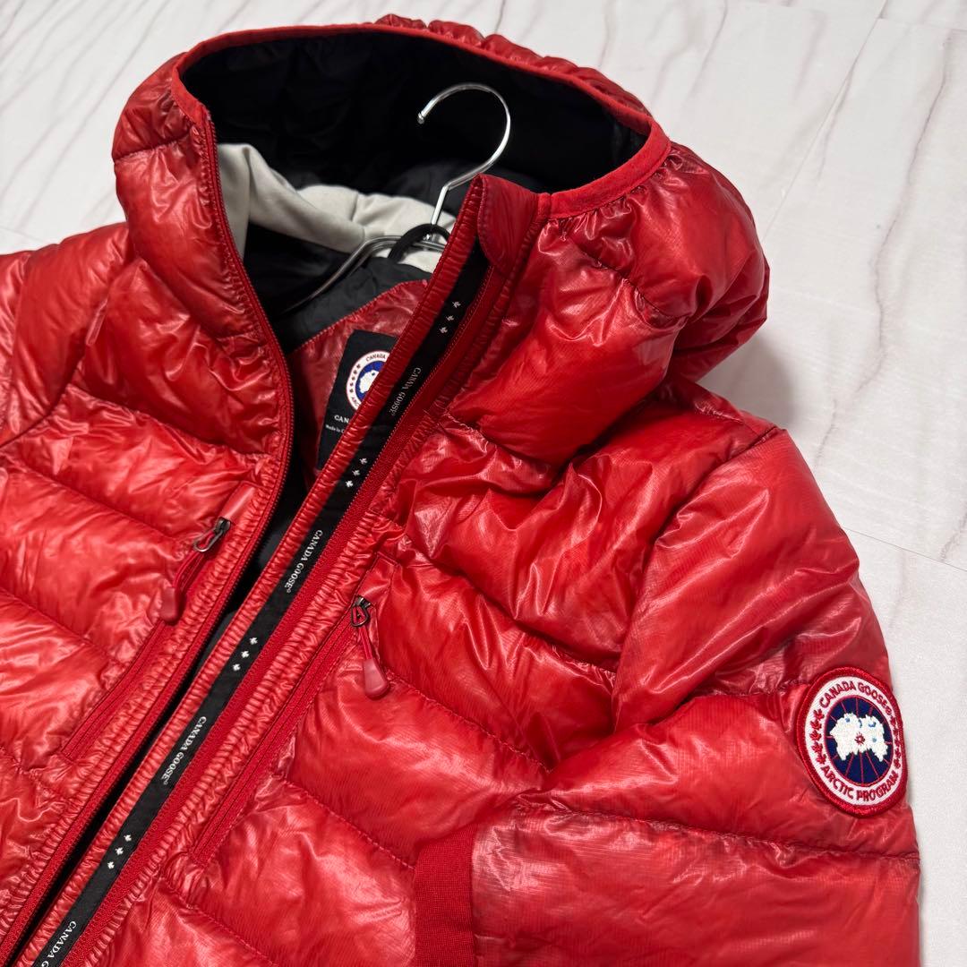   HYBRIDGE LITE HOODY レッド 黒 M