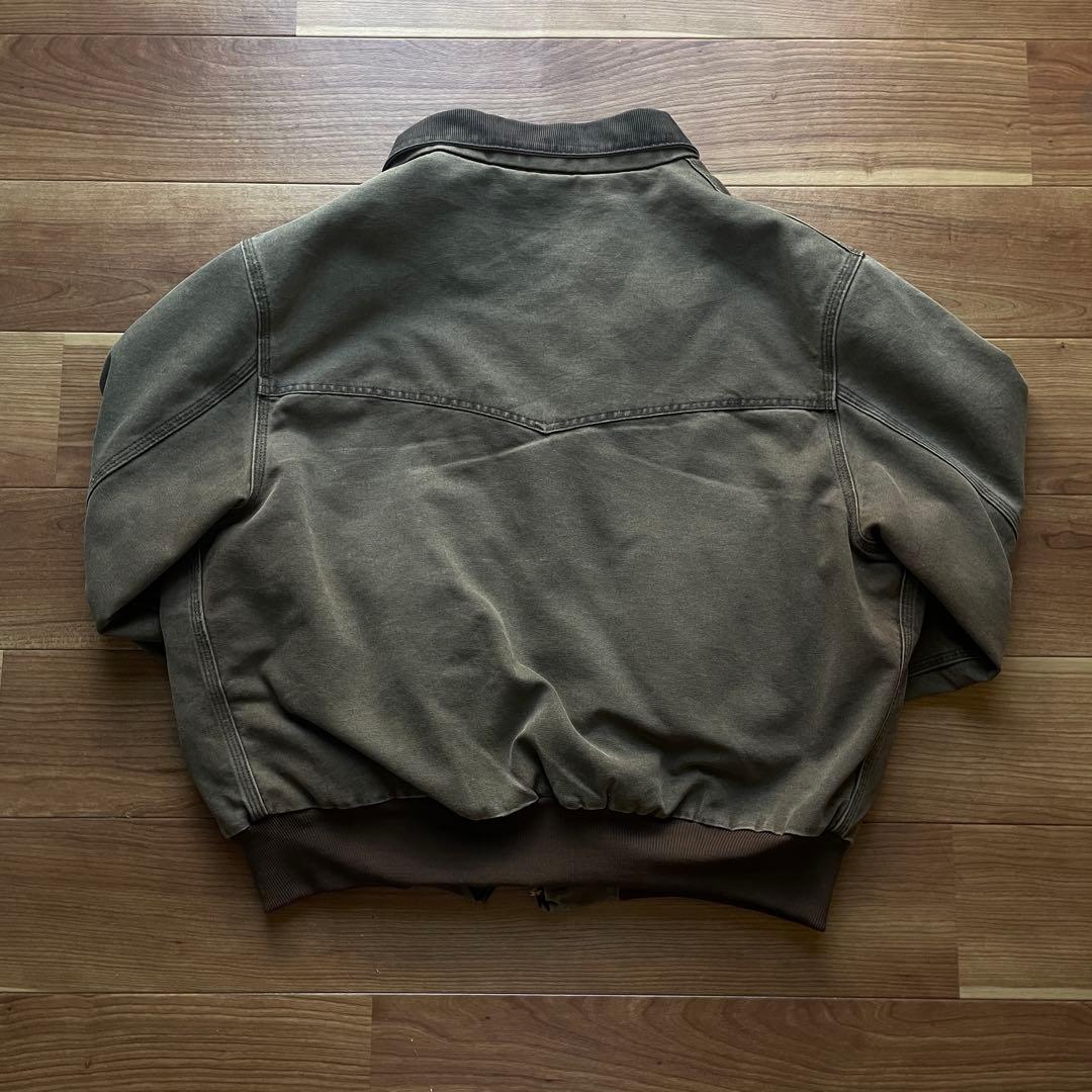 Carhartt カーハート サンタフェジャケット ブラウン 2XL 古着