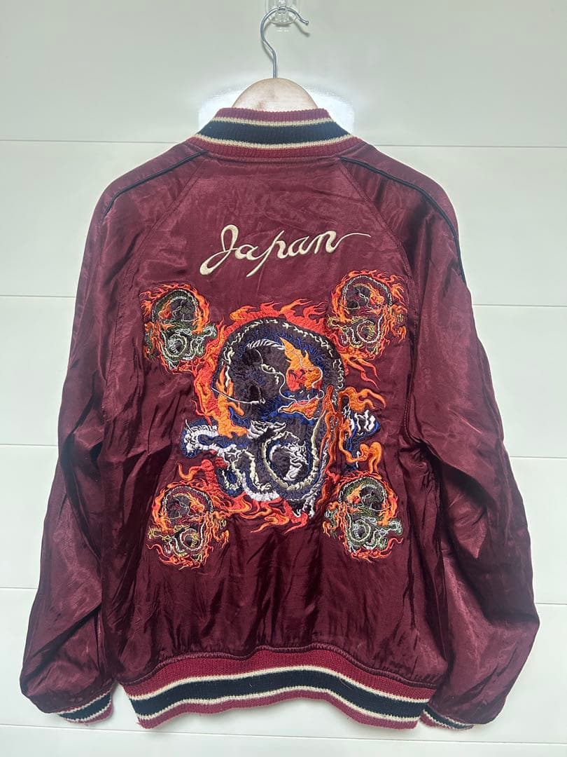 リバーシブル スカジャン 雅結