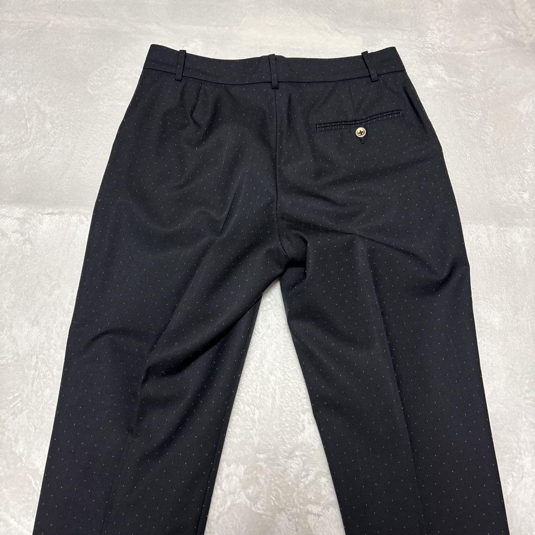 【極美品】ポールスミス　セットアップ　切替デザイン　切り返し　ブラック　L