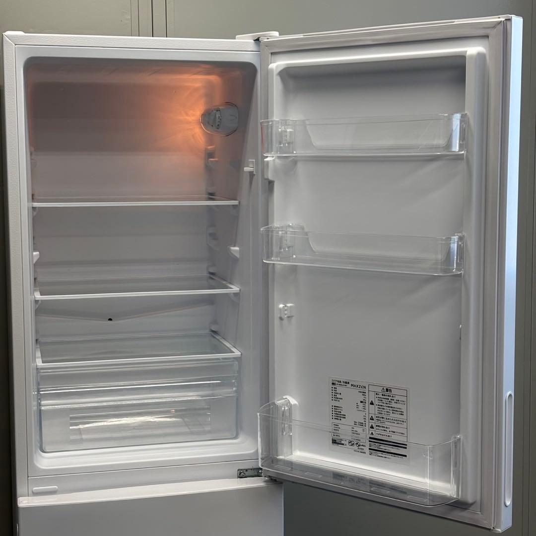 ∞送料込！設置対応◎2023年製 2ドア冷蔵庫157L JR160ML01WH