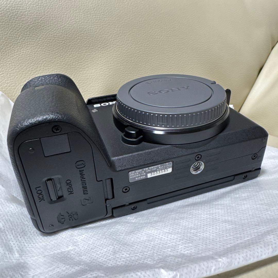【g】SONY α6600 ミラーレス 一眼 本体