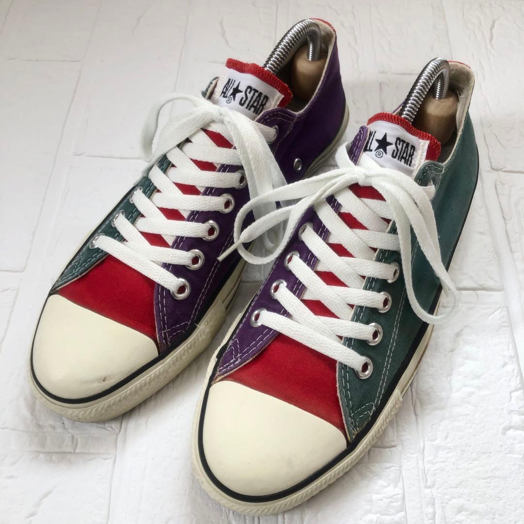 90年代 USA製 コンバース マルチ US8ハーフ 27.0cm