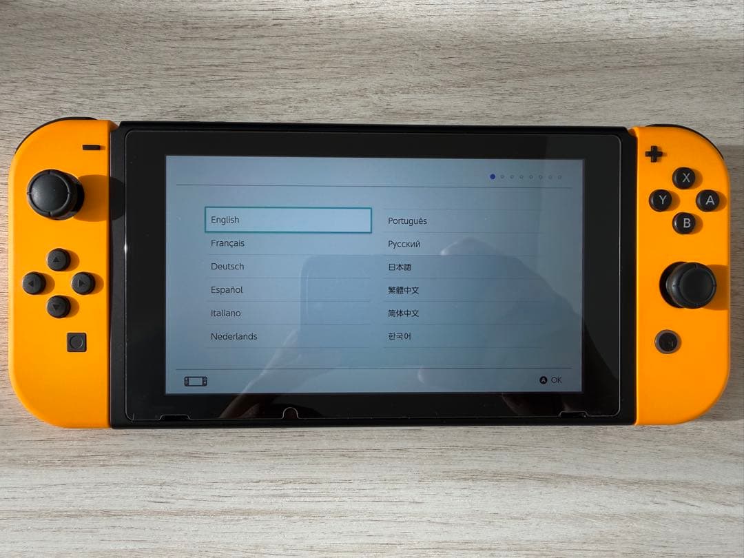 Nintendo Switch オレンジ本体 ドック付き