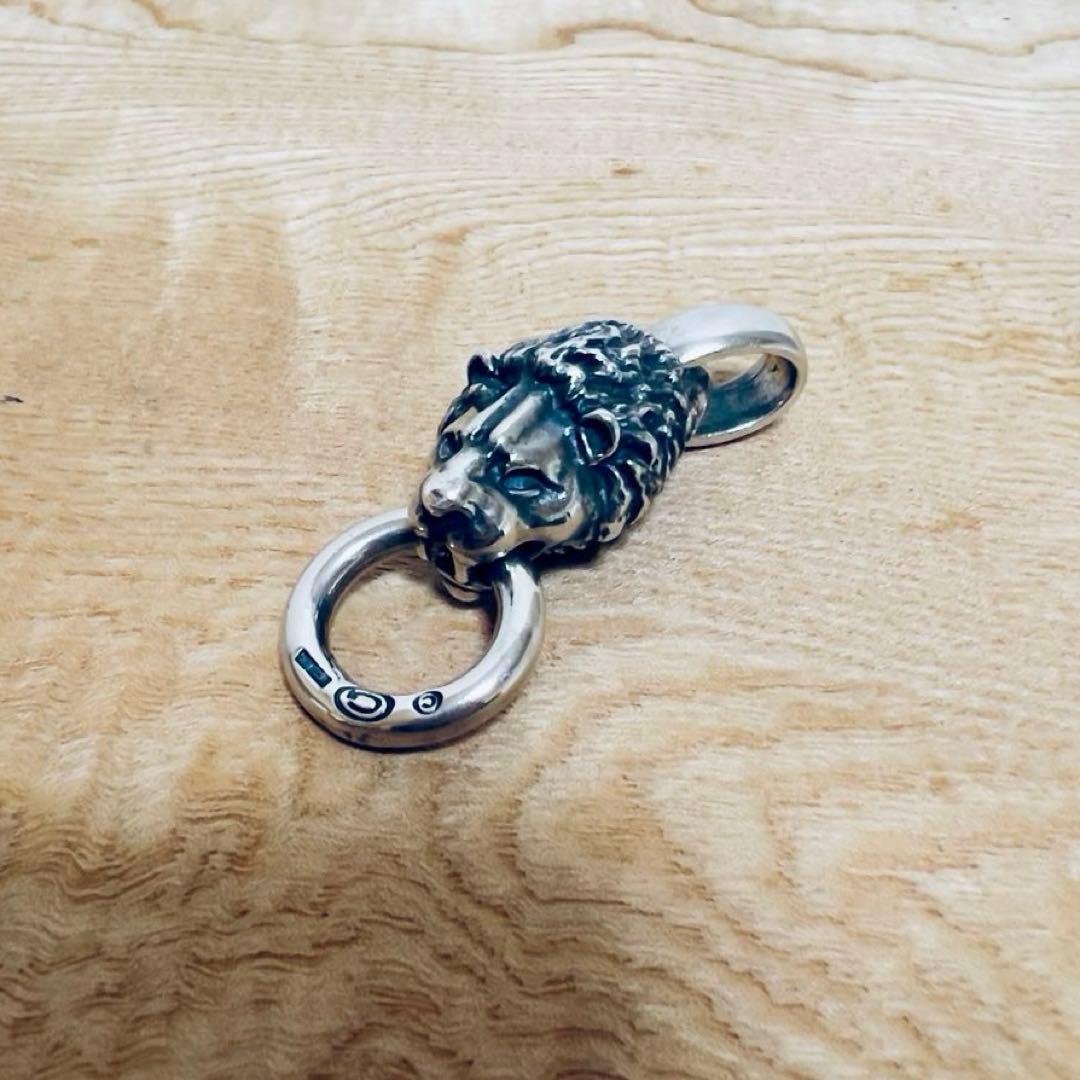 美品 Gaboratory / ガボラトリー Old Lion Pendant