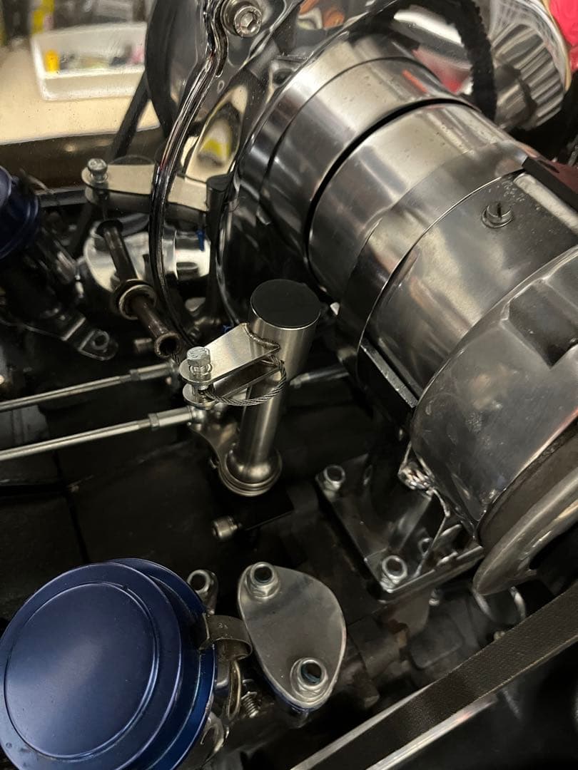 【新品】空冷VW カドロン用CSPベルクランクリンケージ（おまけ付き）