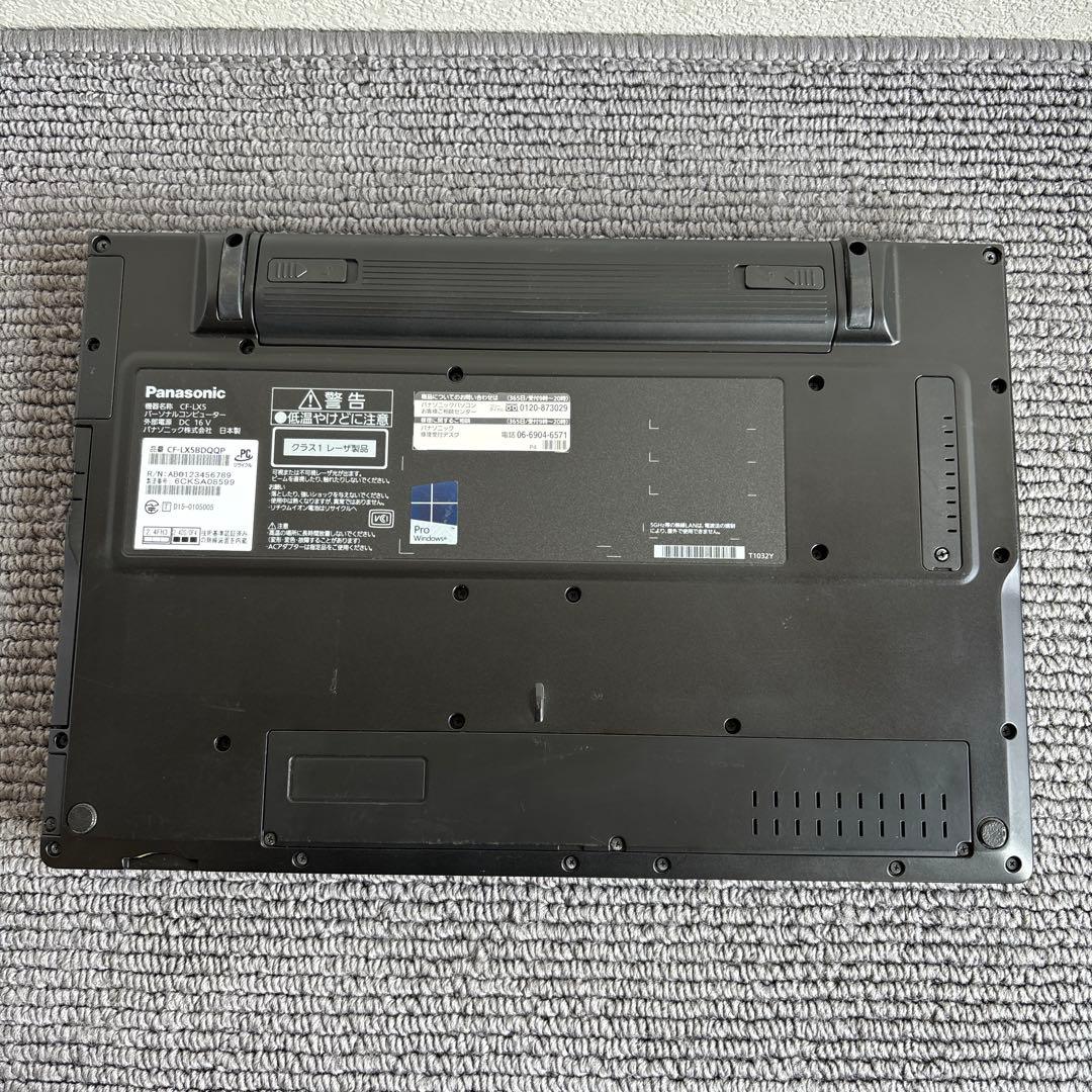 Panasonic CF-LX5 i7-6600U メモリ16GB #m7037