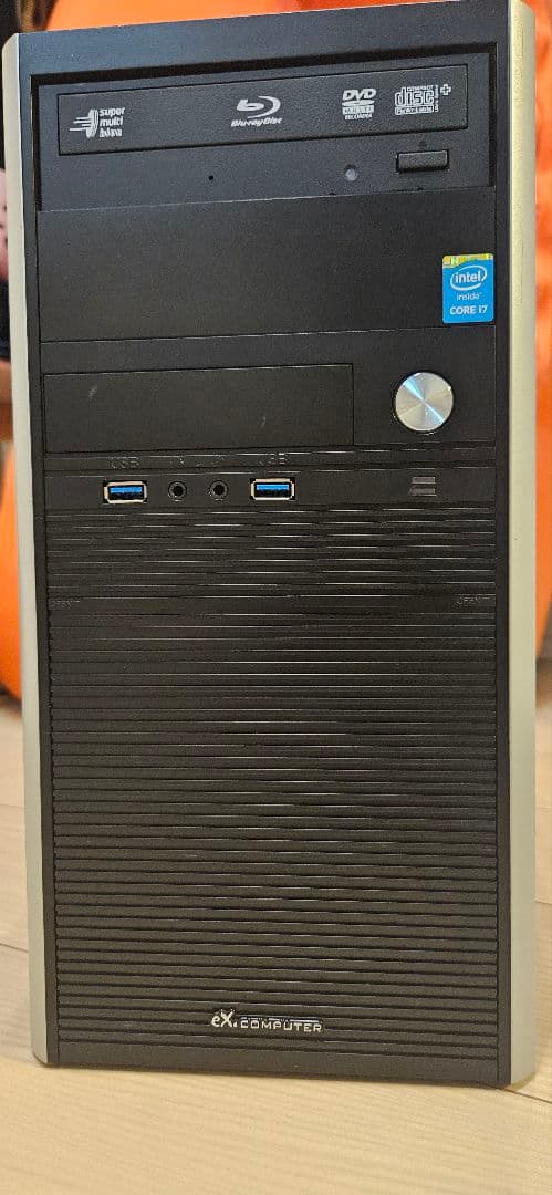 ライトゲーミングパソコン i7 4770 gtx750 ssd256hdd1tb