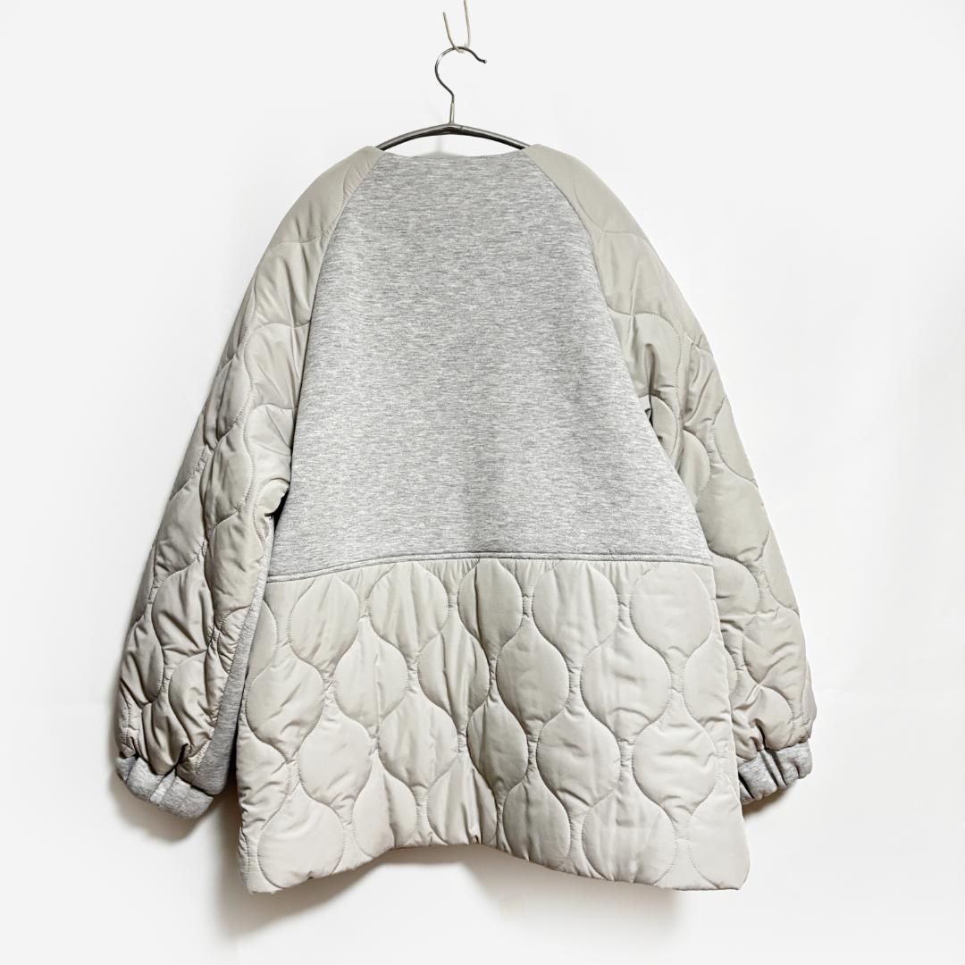 2025AW【ルクルカ センソユニコ】中綿　モスダンボール キルト コート　38
