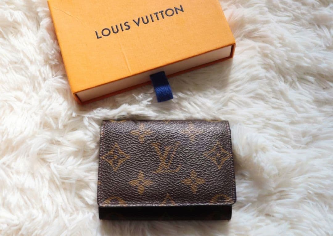美品LOUIS VUITTON 名刺入れアンヴェロップ カルト ドゥ ヴィジット