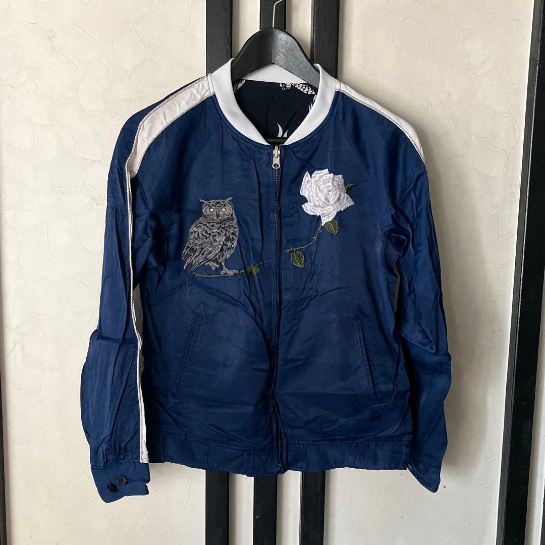 ブルーナボイン　オウルジャケット スカジャン