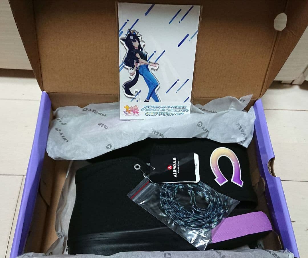 ウマ娘 AIRWALK スニーカー 25cm 特典アクリルスタンド ヴィルシーナ