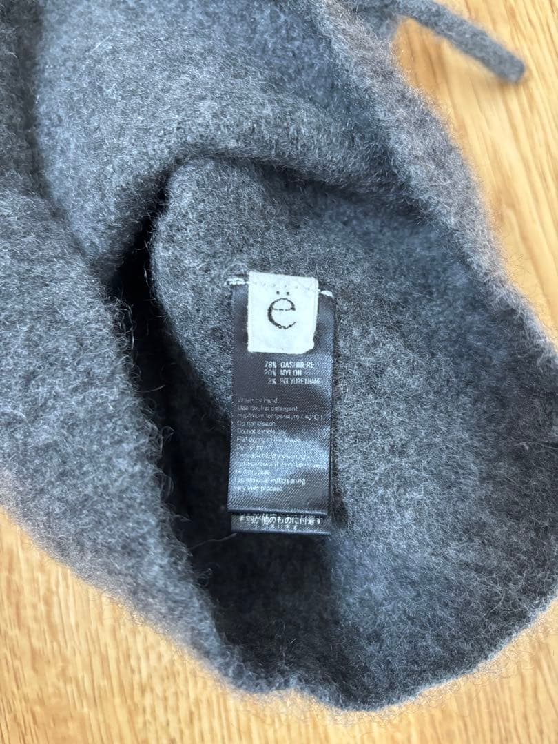 トップス [yo BIOTOP] Cashmere cord bere top