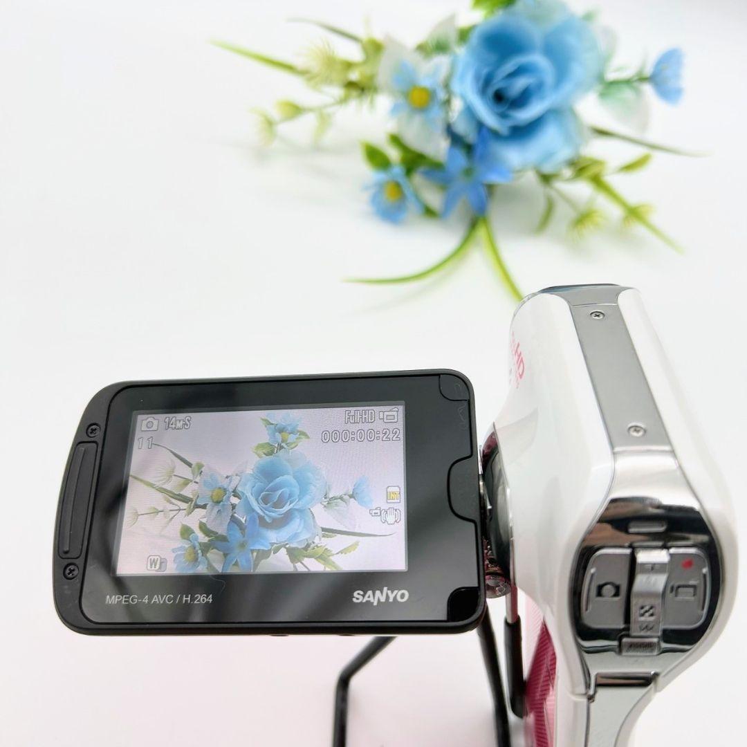 SANYO デジタルムービーカメラ Xacti DMX-CA100 ピンク