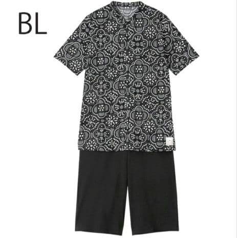 新品タグ付き ワコール SOU・SOU パジャマ ルームウェア L BL