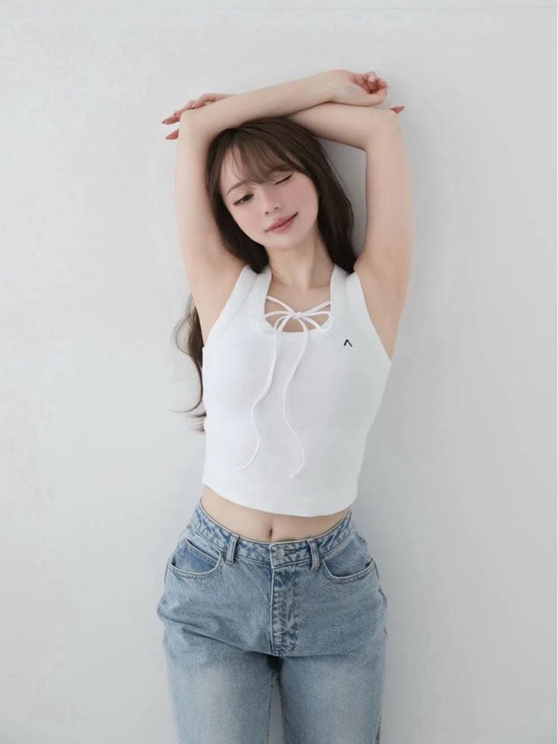 andmary Bella ribbon tops 新品未使用