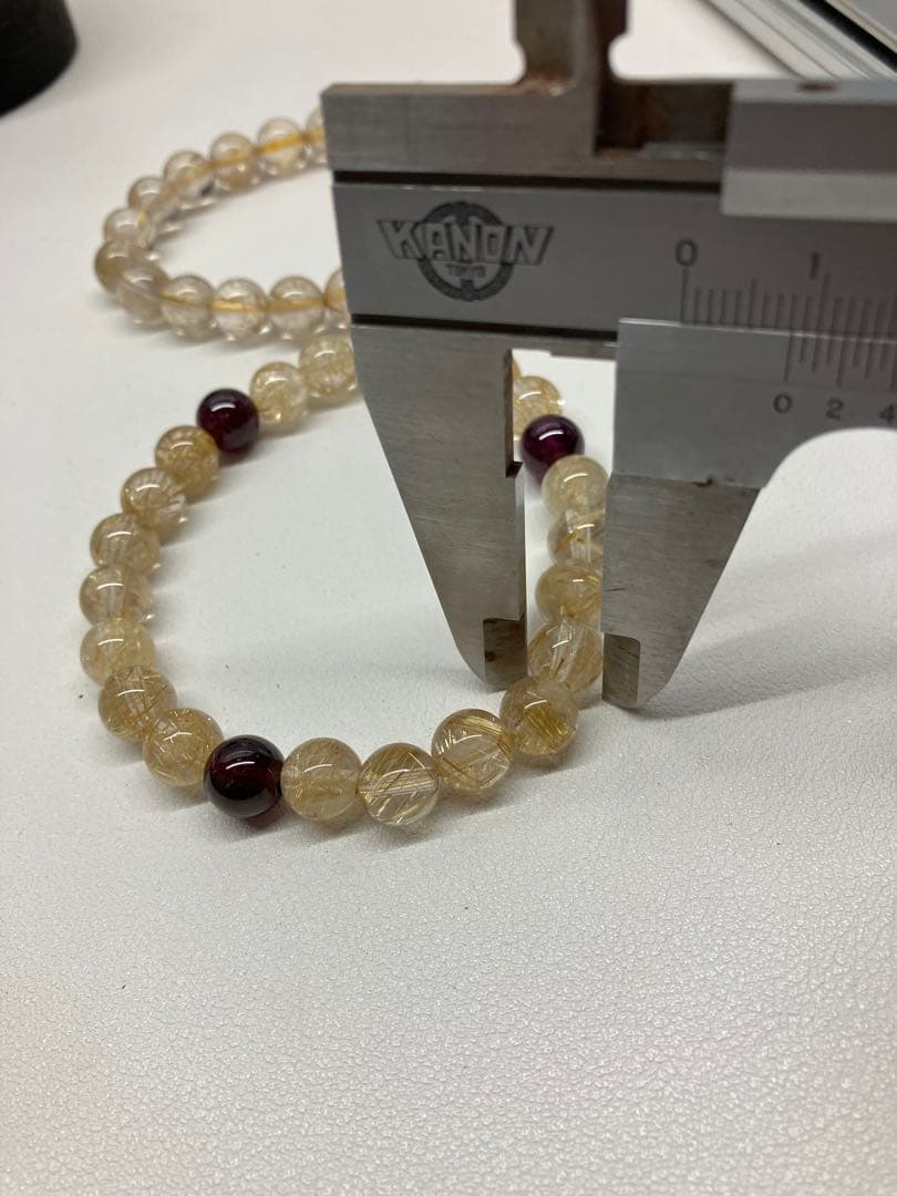 AAAA(4A級) タイタンルチルクオーツ ２セット