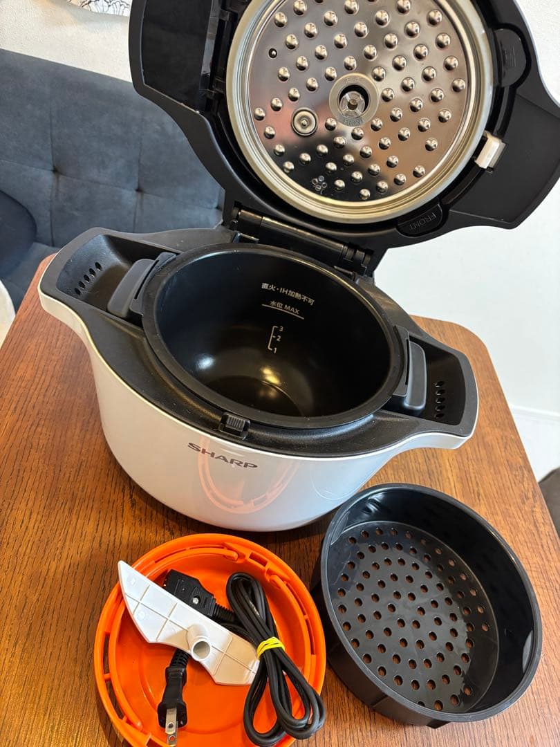 SHARP ヘルシオ ホットクック KN-HW16F-W　調理家電