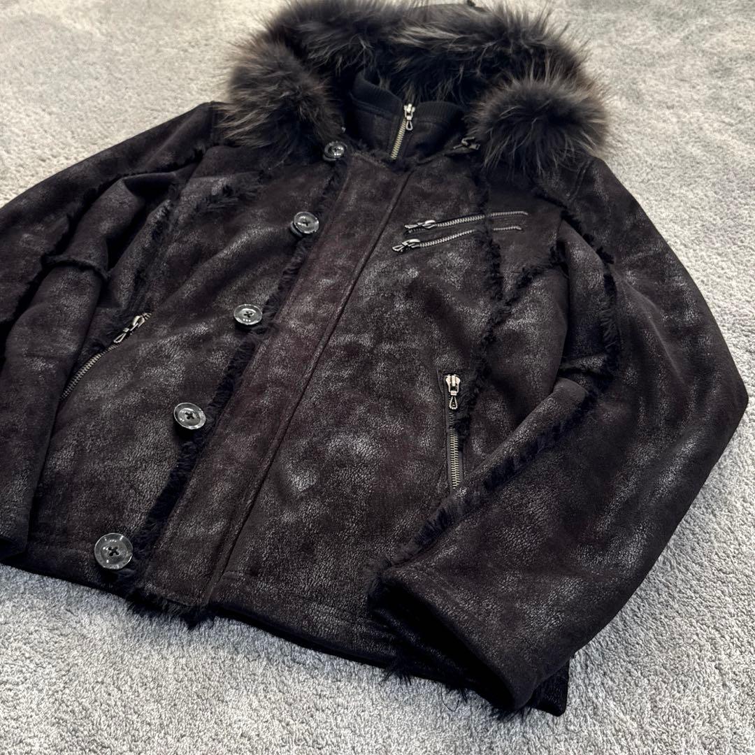 ぐ*み様 FUGA ムートンジャケット00s archive y2k 平成ギャル