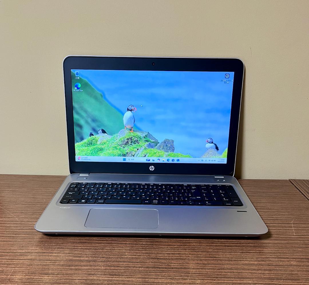 高速、高性能、HP ProBook 455 G4、16GB、240GB SSD