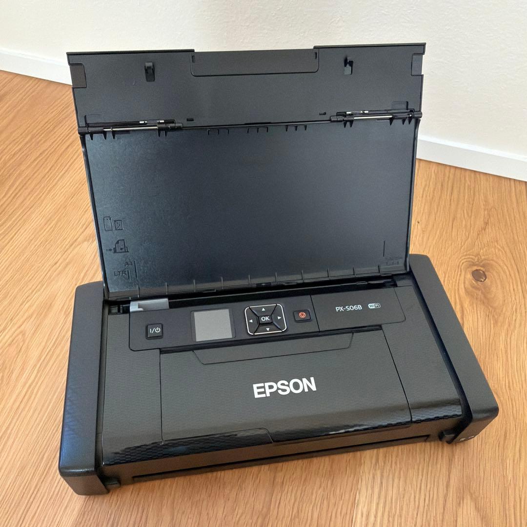 エプソン モバイルプリンター PX-S06B ブラック