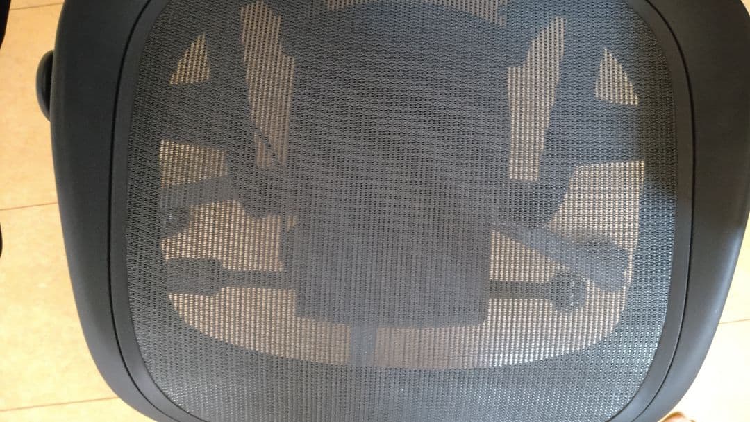 美品【正規品 ハーマンミラー アーロンチェアライト オフィスチェアBサイズ