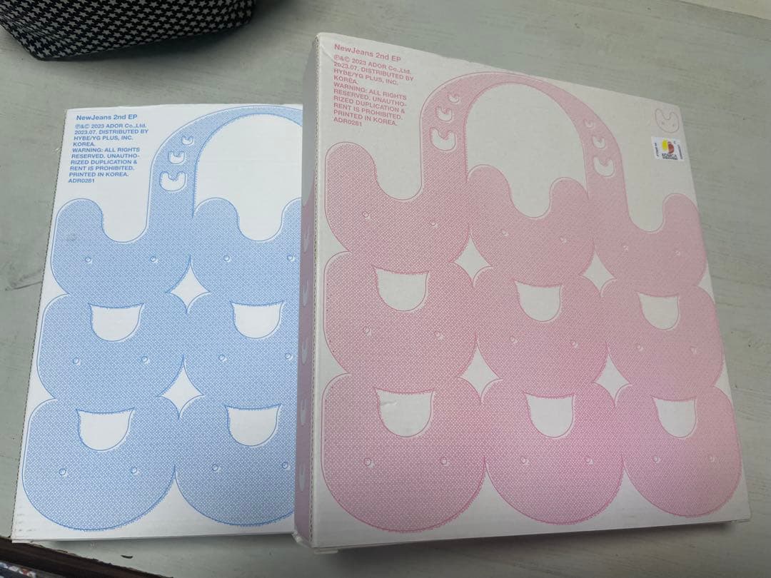 ニュージーンズ　カラフルCD収納ボックスセット