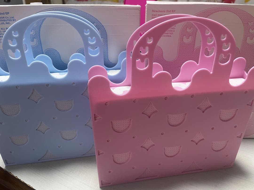 ニュージーンズ　カラフルCD収納ボックスセット