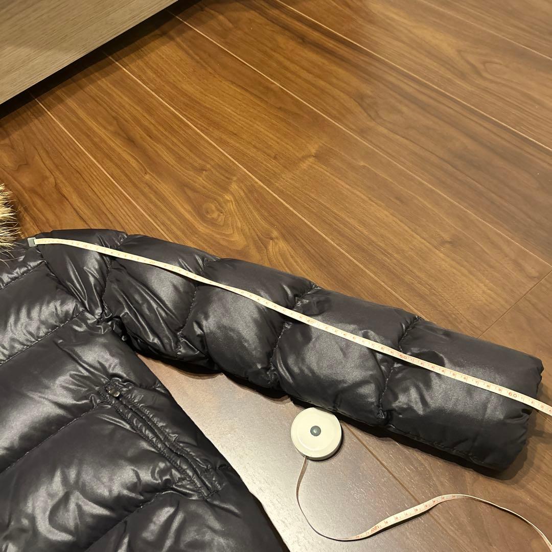 OK　DUVETICA ブラックダウンジャケット 42