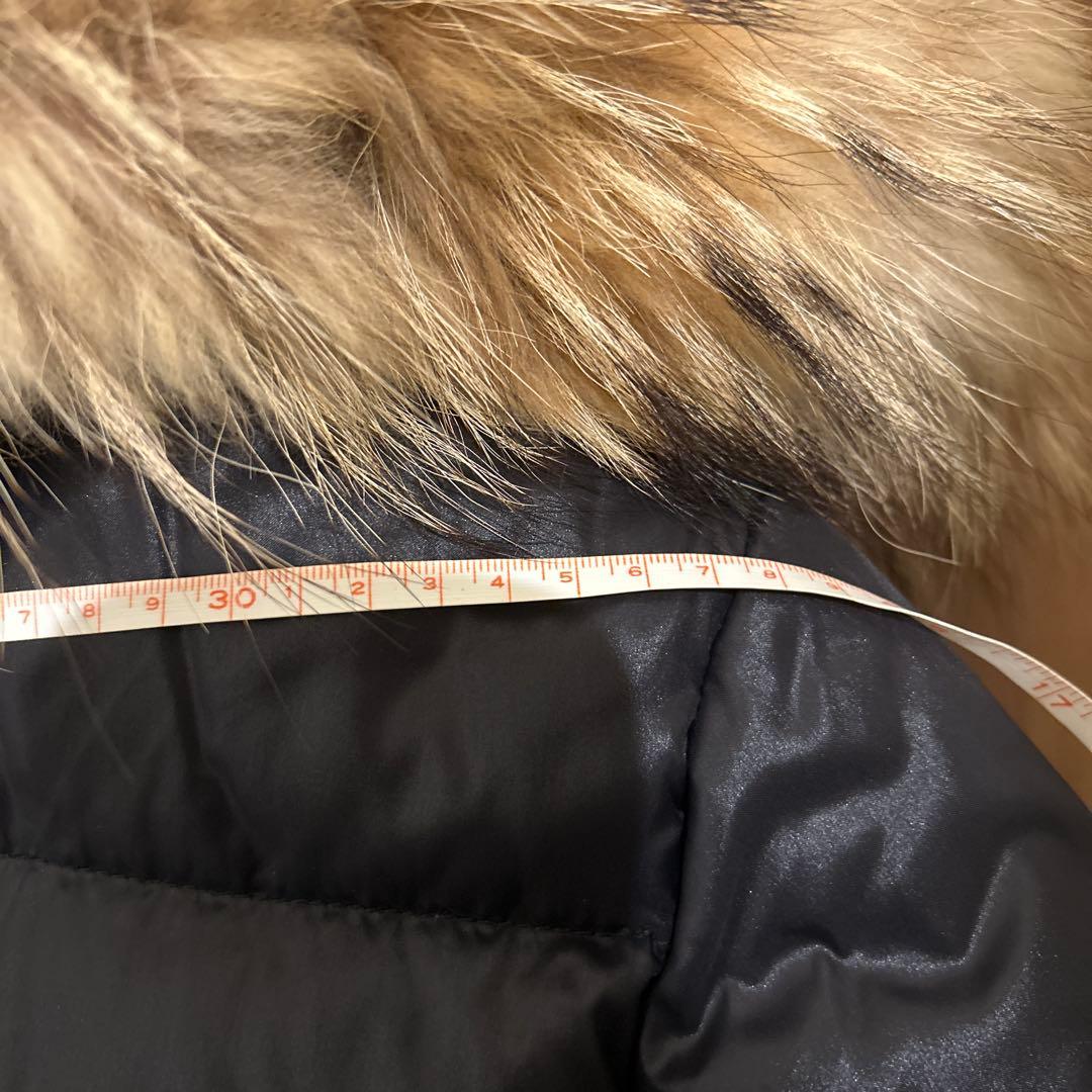 OK　DUVETICA ブラックダウンジャケット 42