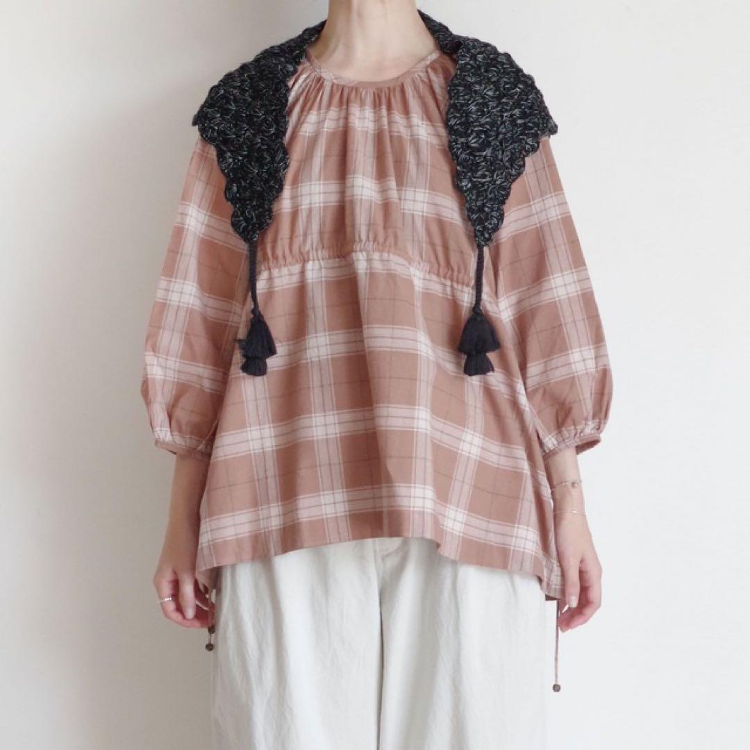 BUNON ブノン Hand Crochet Scarf