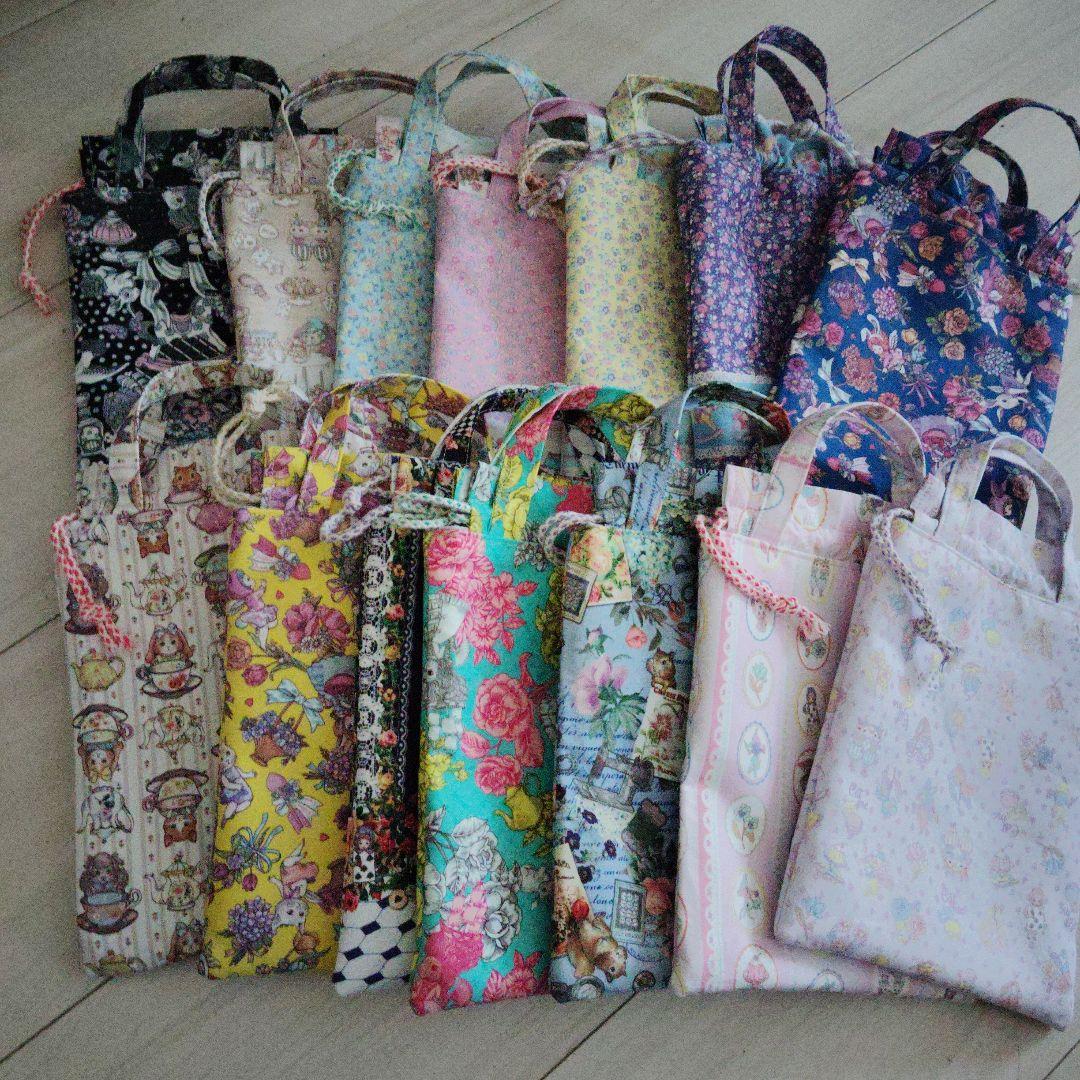 巾着ミニトート