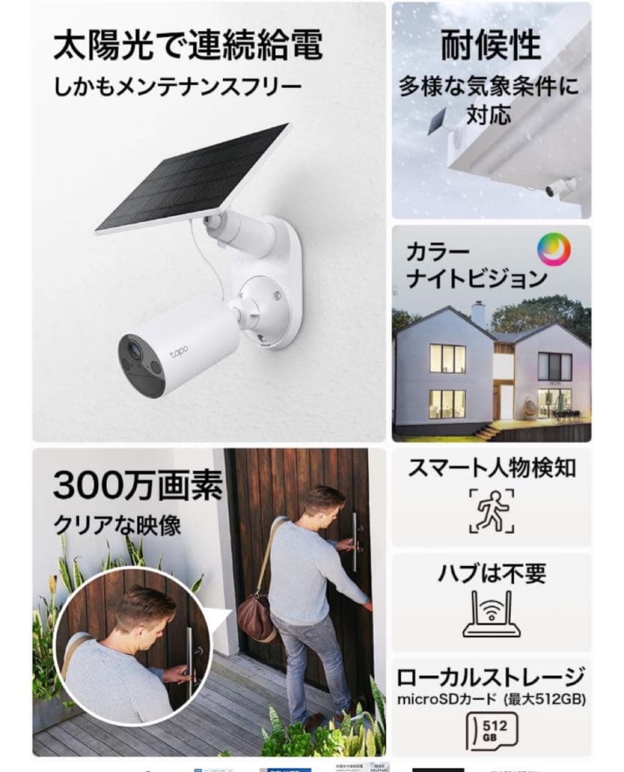 Tapo C410 KIT/A 防犯カメラ　新品未使用　シュリンク付き