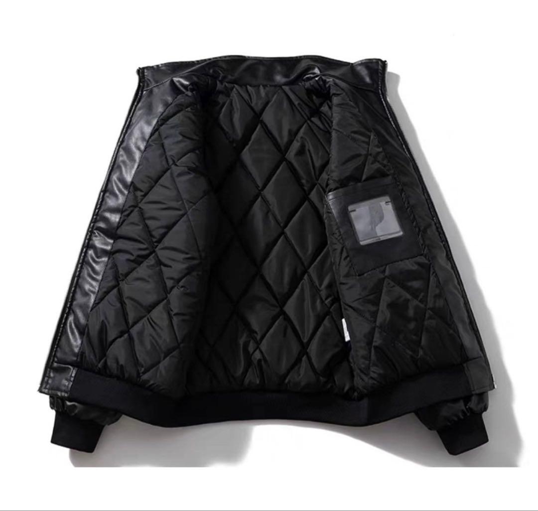 REDBULL 刺繍ロゴ入りデザインPU ジャンパー　新品未使用品　XLサイズ