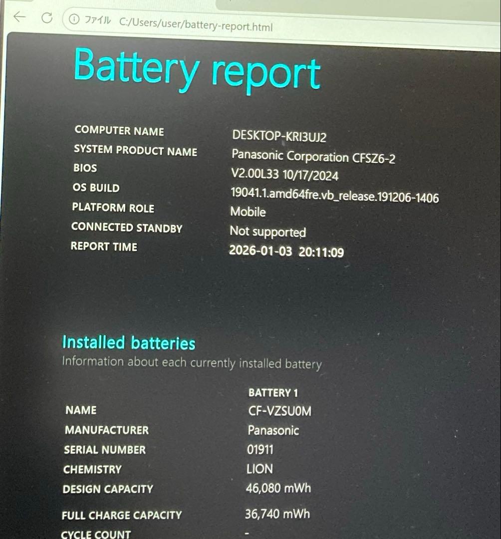 Y*y様 panasonic レッツノート 8GB CF-SZ6 【Core i