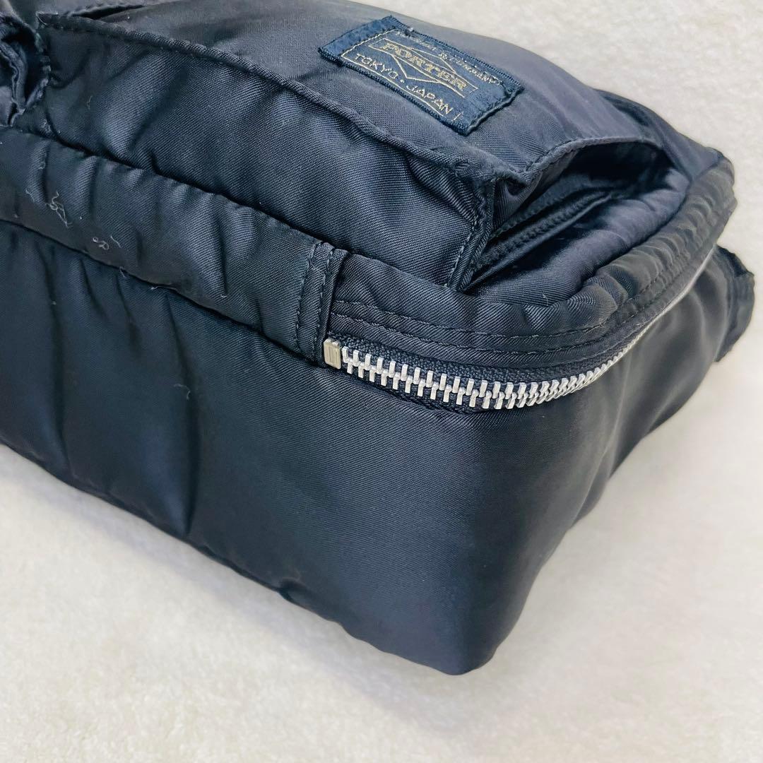PORTER ポーター タンカー ショルダーバッグ 二層 黒 L