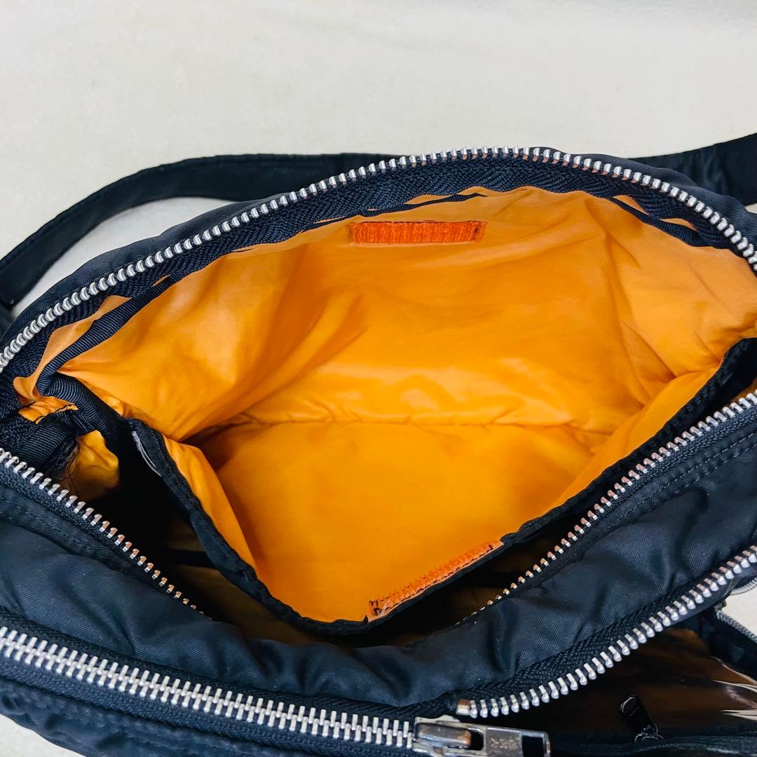 PORTER ポーター タンカー ショルダーバッグ 二層 黒 L
