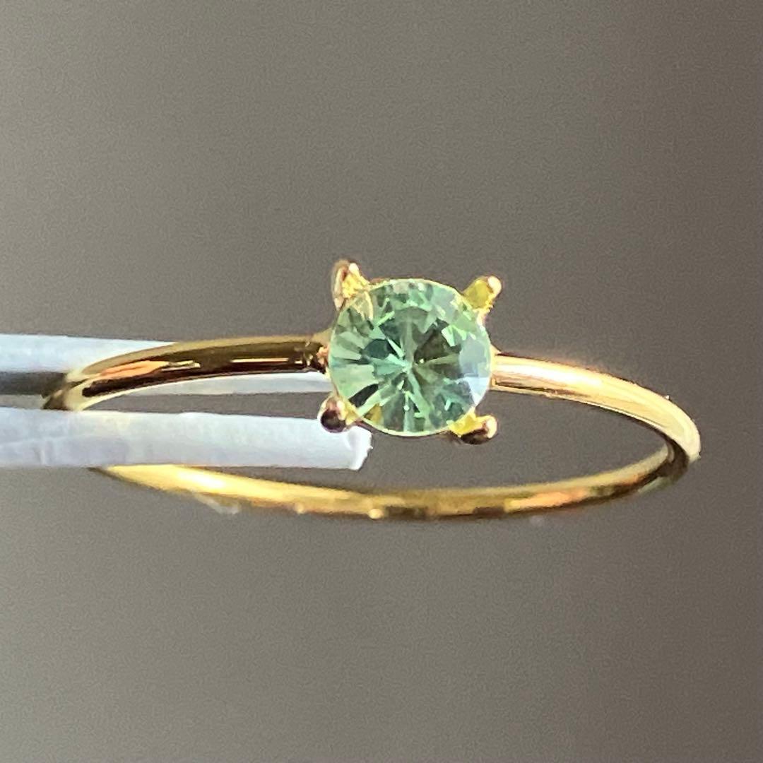 【おぴさまご確認用】ミントガーネットのファセットリング260102