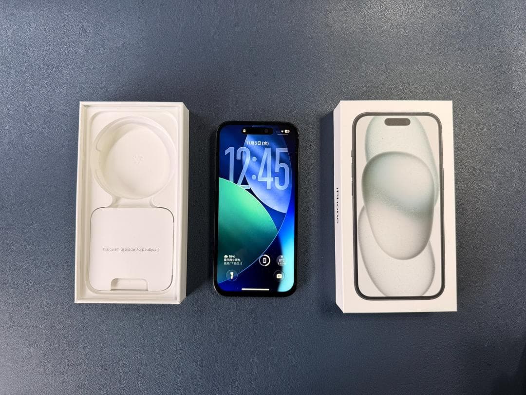 Apple iPhone 15 256GB 互換液晶に修理交換品